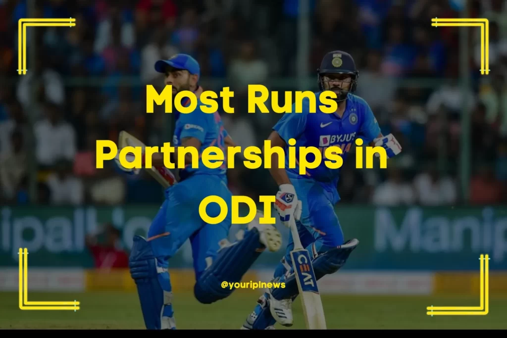 Most Runs Partnerships in ODI