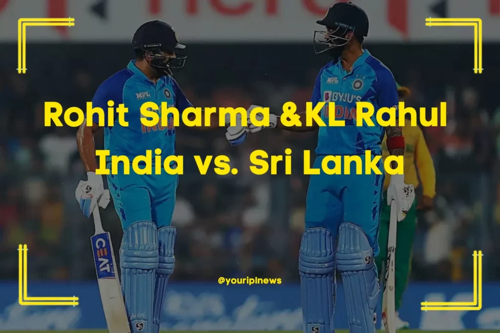 Rohit Sharma &KL Rahul India vs. Sri Lanka 