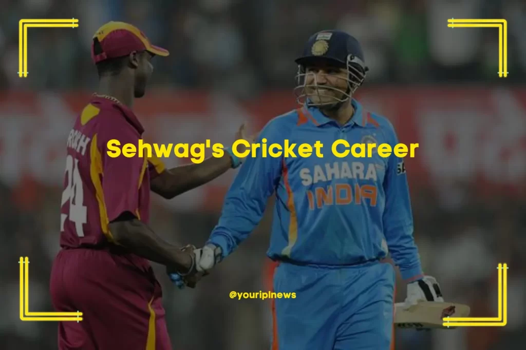 Sehwag's Cricket Career