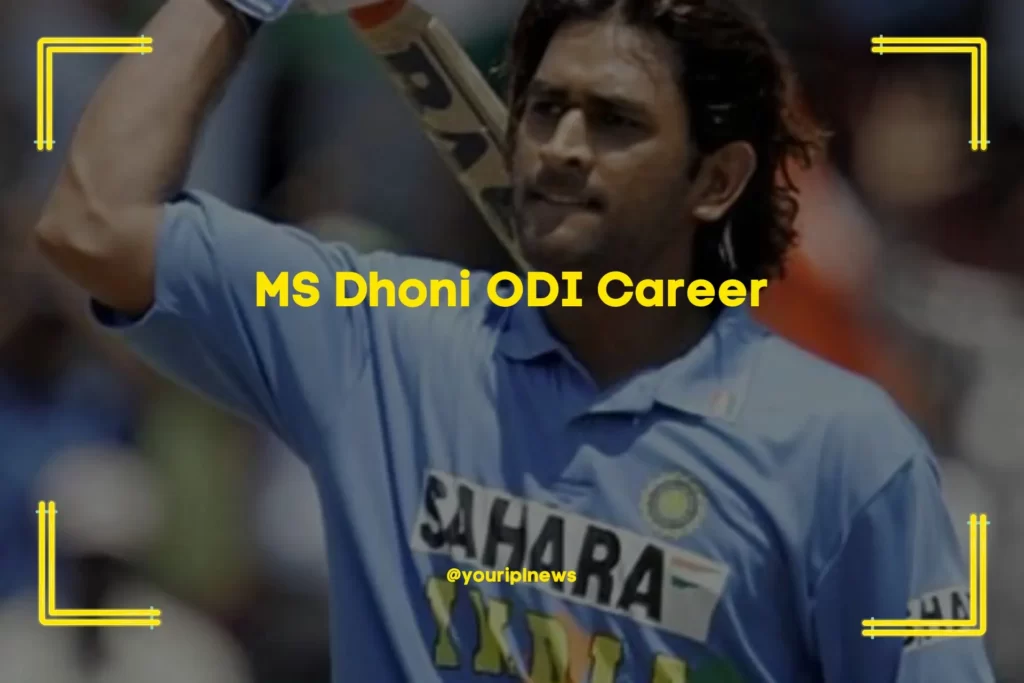MS Dhoni ODI Career 