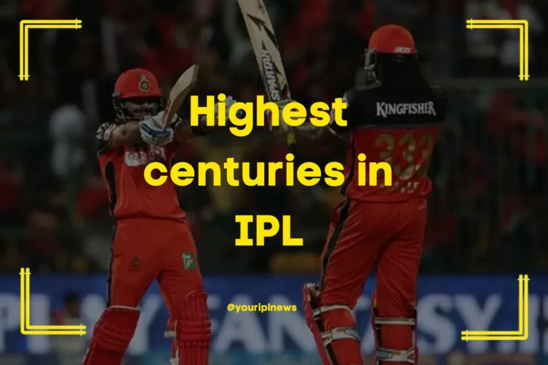 Highest Centuries in IPL – Most Hundreds in IPL History