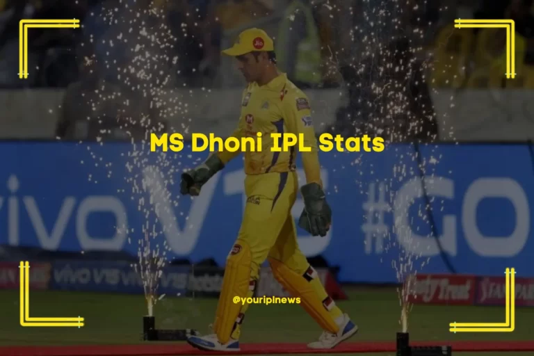 MS Dhoni IPL Stats [2023]- Price, Wickets, Age, Debut, Team