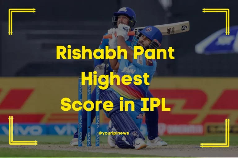Rishabh Pant Highest Score in IPL – 128* Against SRH