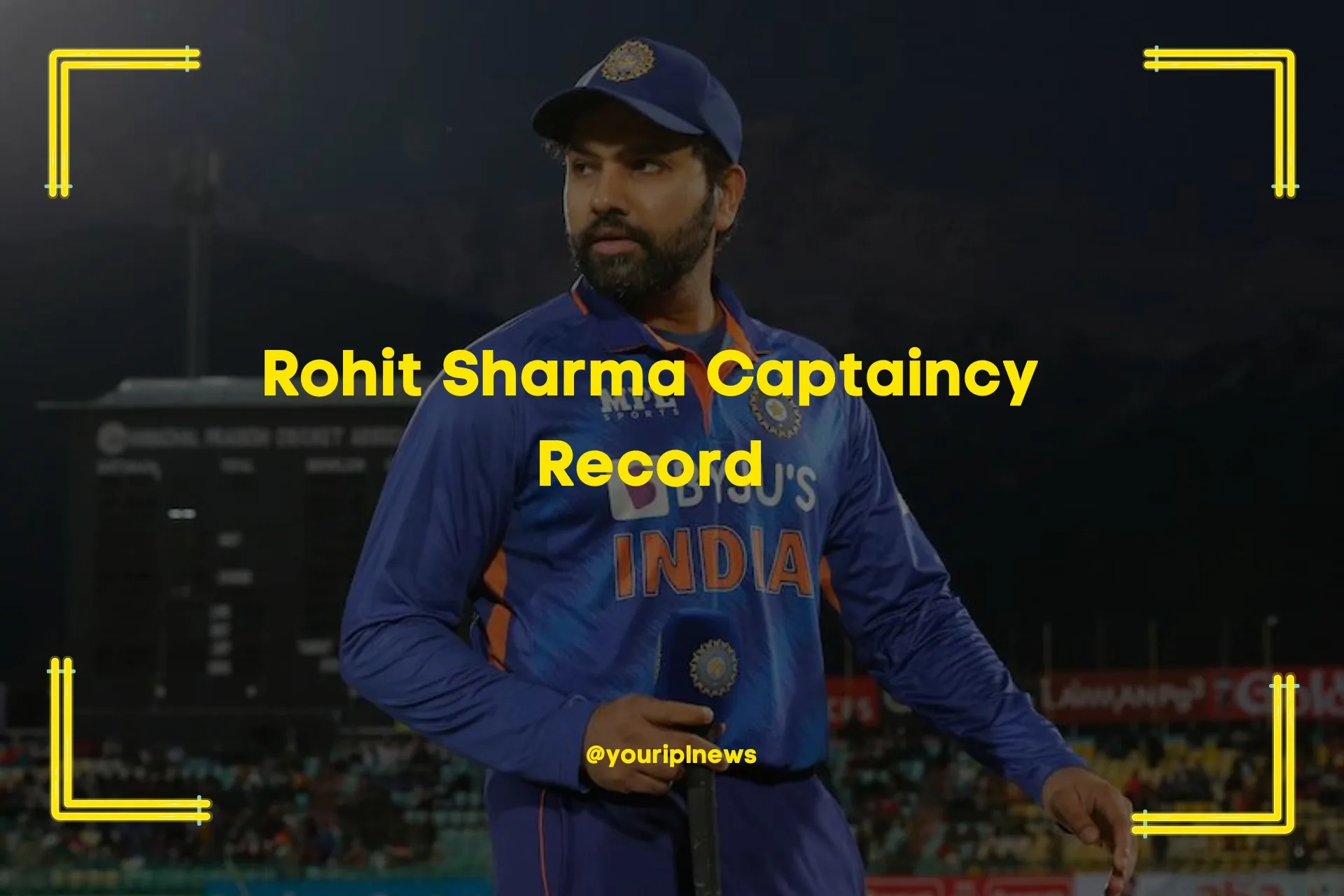 Rohit Sharma Captaincy Record