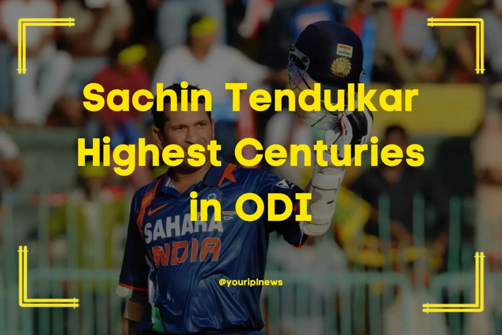 Sachin-Tendulkar-Highest-Centuries-in-ODI
