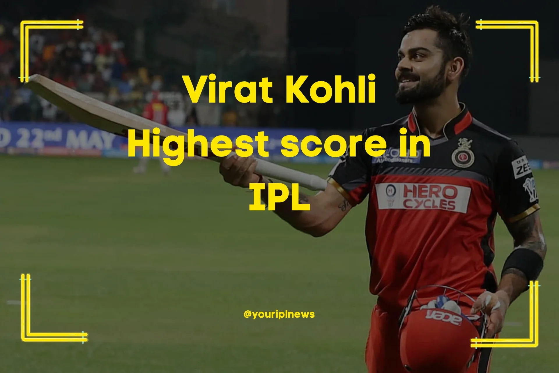 Virat Kohli Highest score in IPL