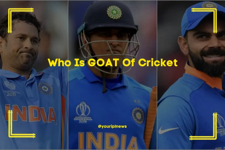 What is GOAT in Cricket?