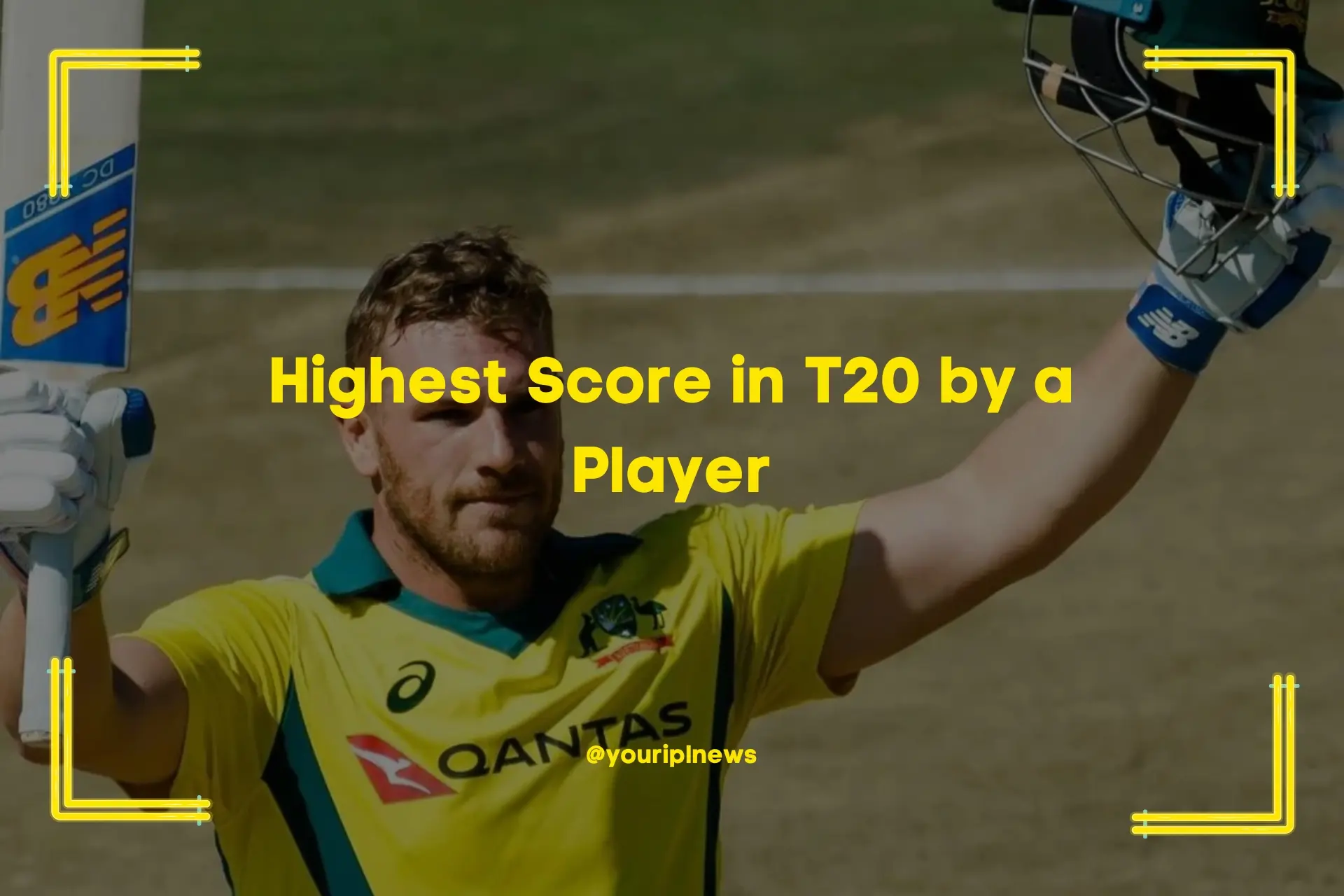 Highest Score in T20 by a Player