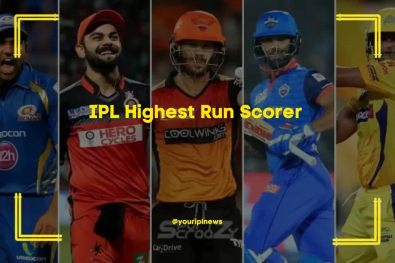 IPL Highest Run Scorer | Top IPL Players With High Score