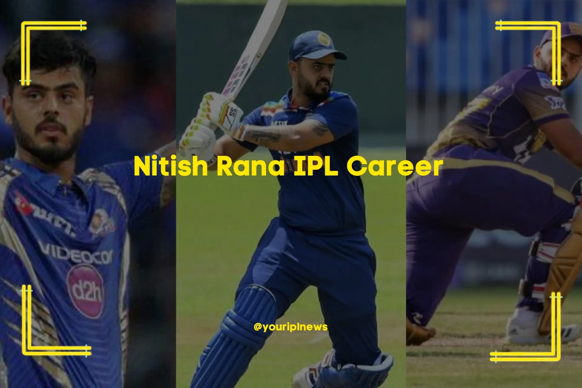 Nitish Rana IPL Career