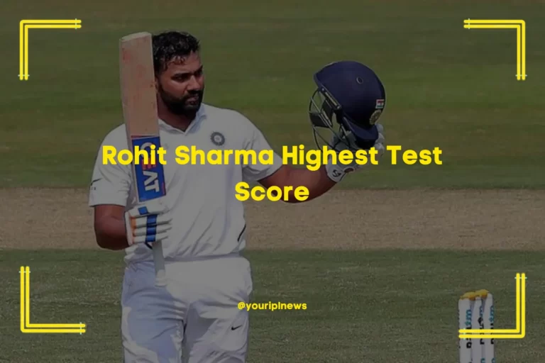 Rohit Sharma Highest Score In Test | Highest Score | Test Records