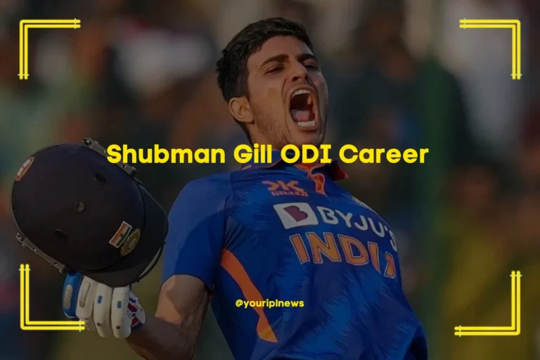 Shubman Gill ODI Career: A Rising Star in Indian Cricket