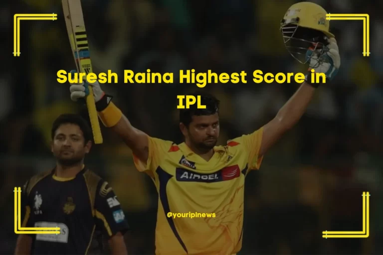 Suresh Raina Highest Score in IPL – Mr. IPL Highest Score 100*