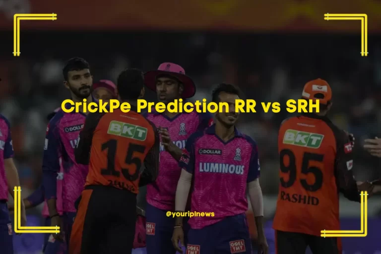 CrickPe Prediction RR vs SRH in IPL 2023