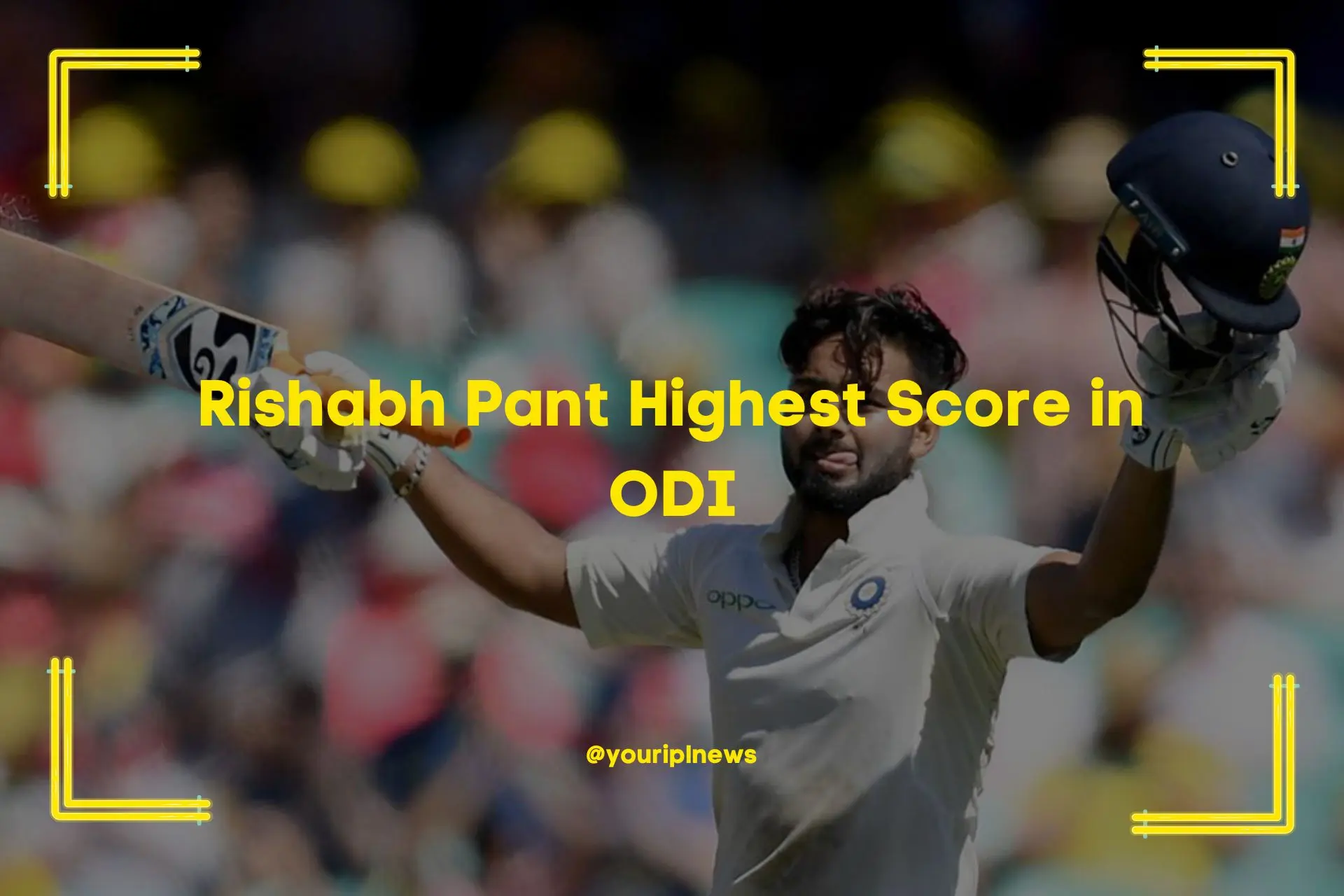 Rishabh Pant Highest Score in ODI