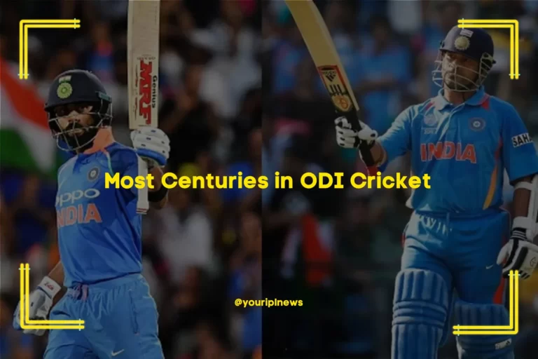 Most Centuries in ODI Cricket – King Kohli