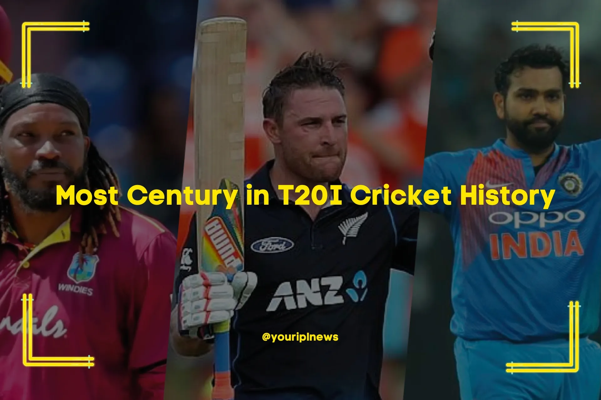 Most Century in T20I Cricket History