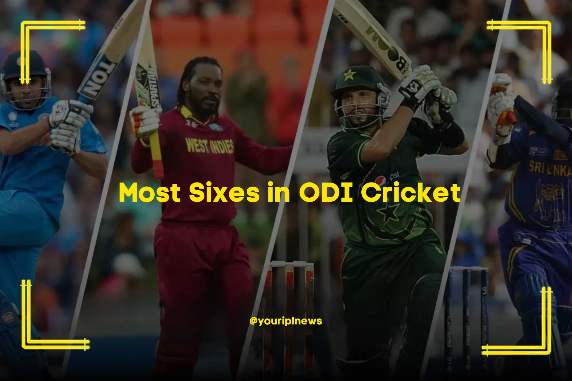 _Most Sixes in ODI Cricket