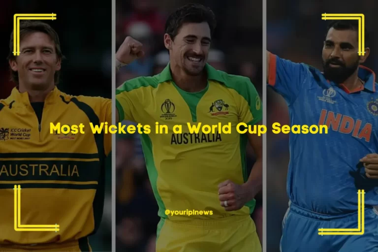 Most Wickets in a World Cup Season: Mitchell Starc