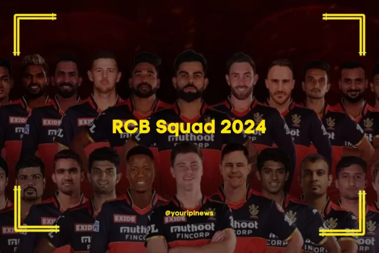 RCB Squad 2024: Complete list of RCB players