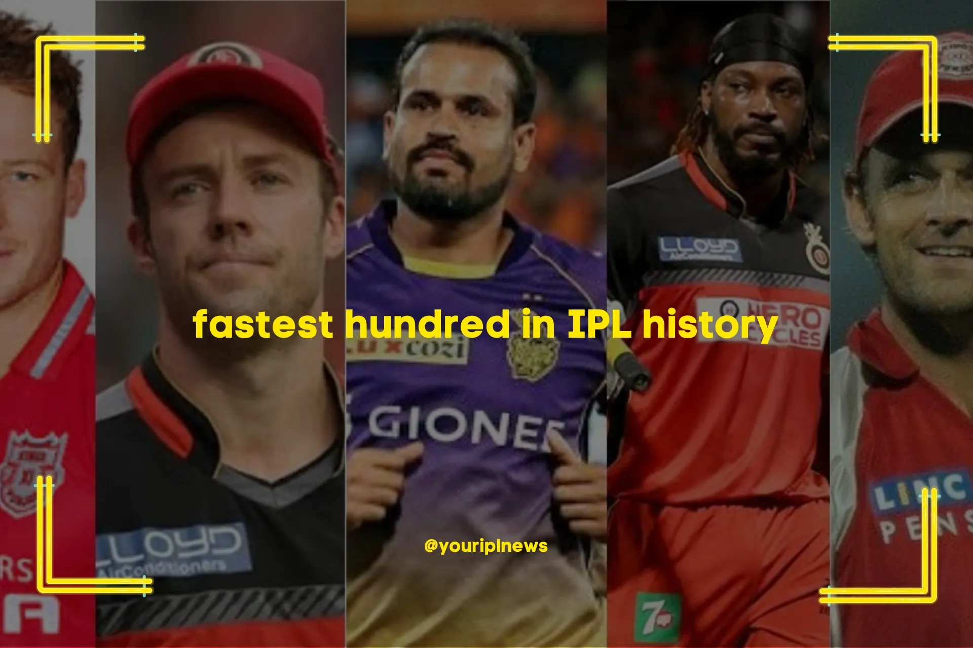 fastest hundred in IPL history