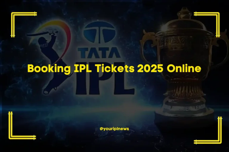 Booking IPL Tickets 2025 Online