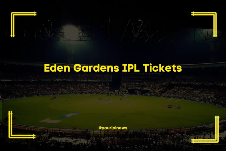 Eden Gardens IPL Tickets: Availability & Booking Guide