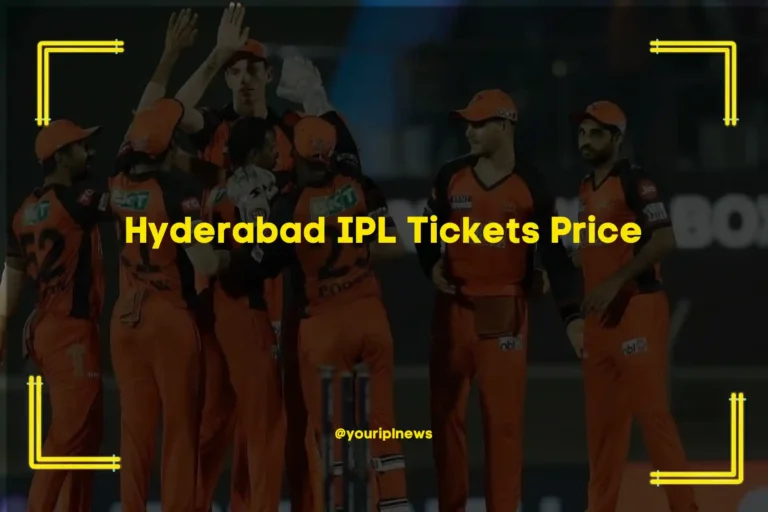 Hyderabad IPL Tickets Price