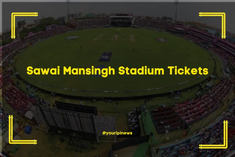 Sawai Mansingh Stadium Tickets: Everything You Need to Know