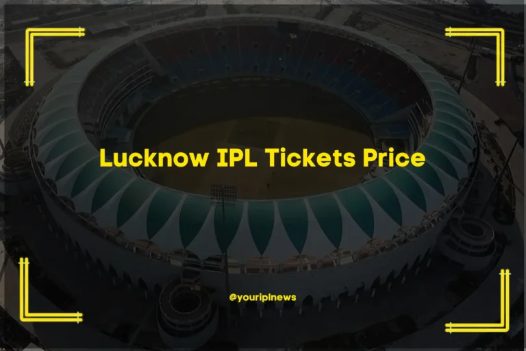 Lucknow IPL Tickets Price