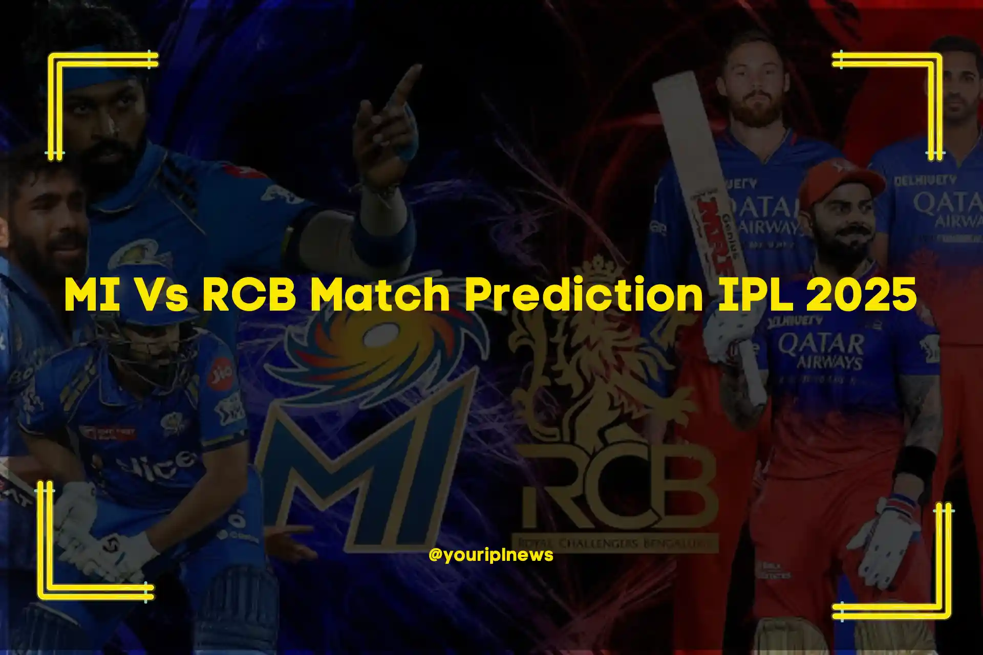 MI Vs RCB Match Prediction IPL 2025