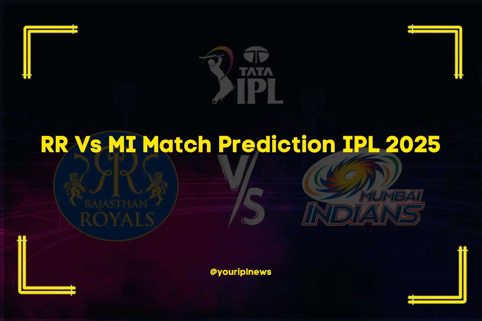 RR Vs MI Match Prediction IPL 2025