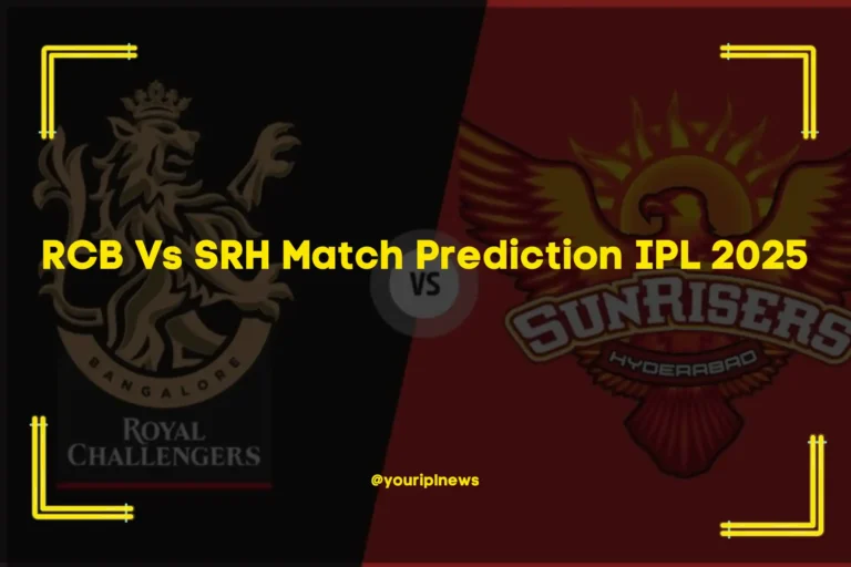 Royal Challengers Bengaluru vs Sunrisers Hyderabad Match Prediction IPL 2025 | Who Will Win Today’s Match RCB Vs SRH?