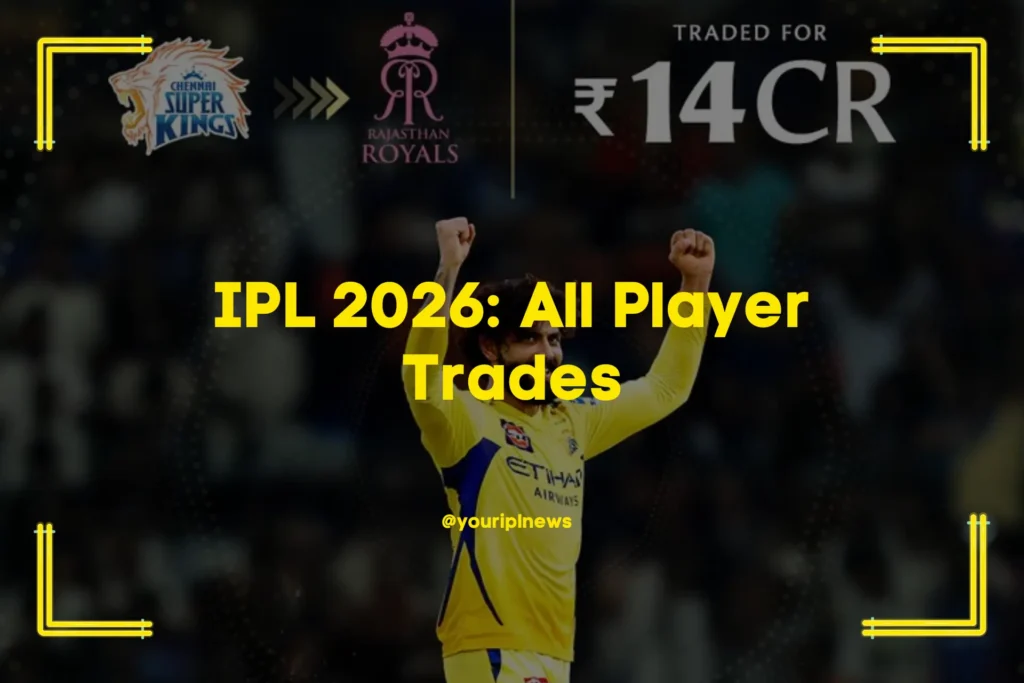 IPL 2026 Mega Trades