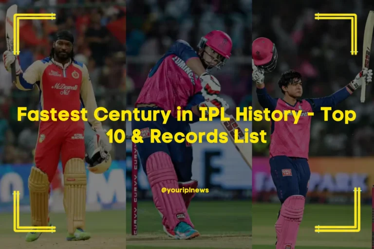 Fastest Century in IPL History