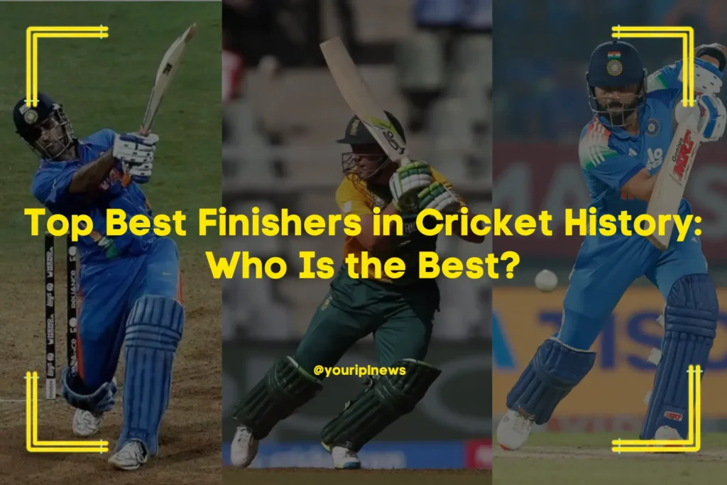Best Finishers in Cricket History