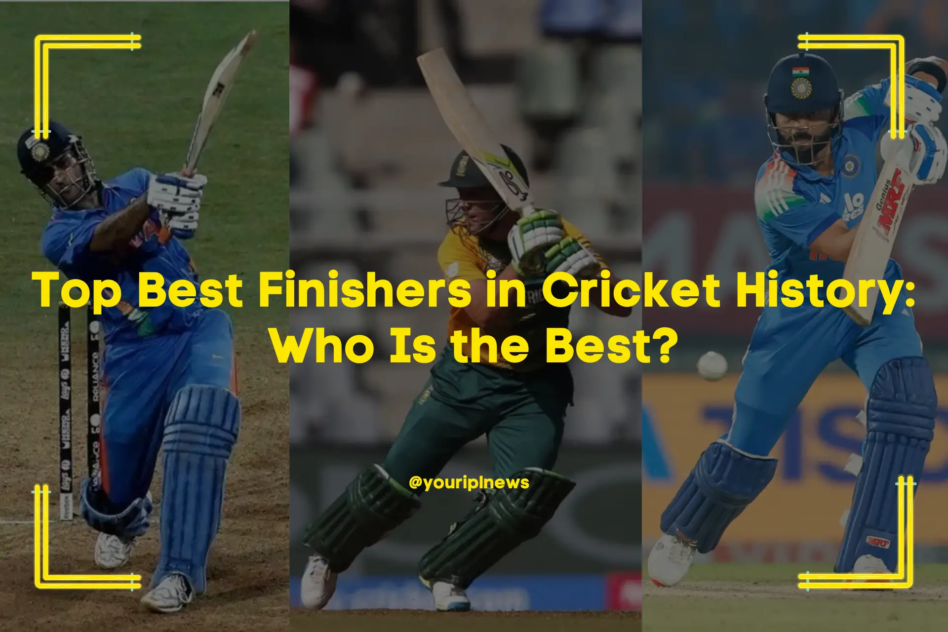 Best Finishers in Cricket History