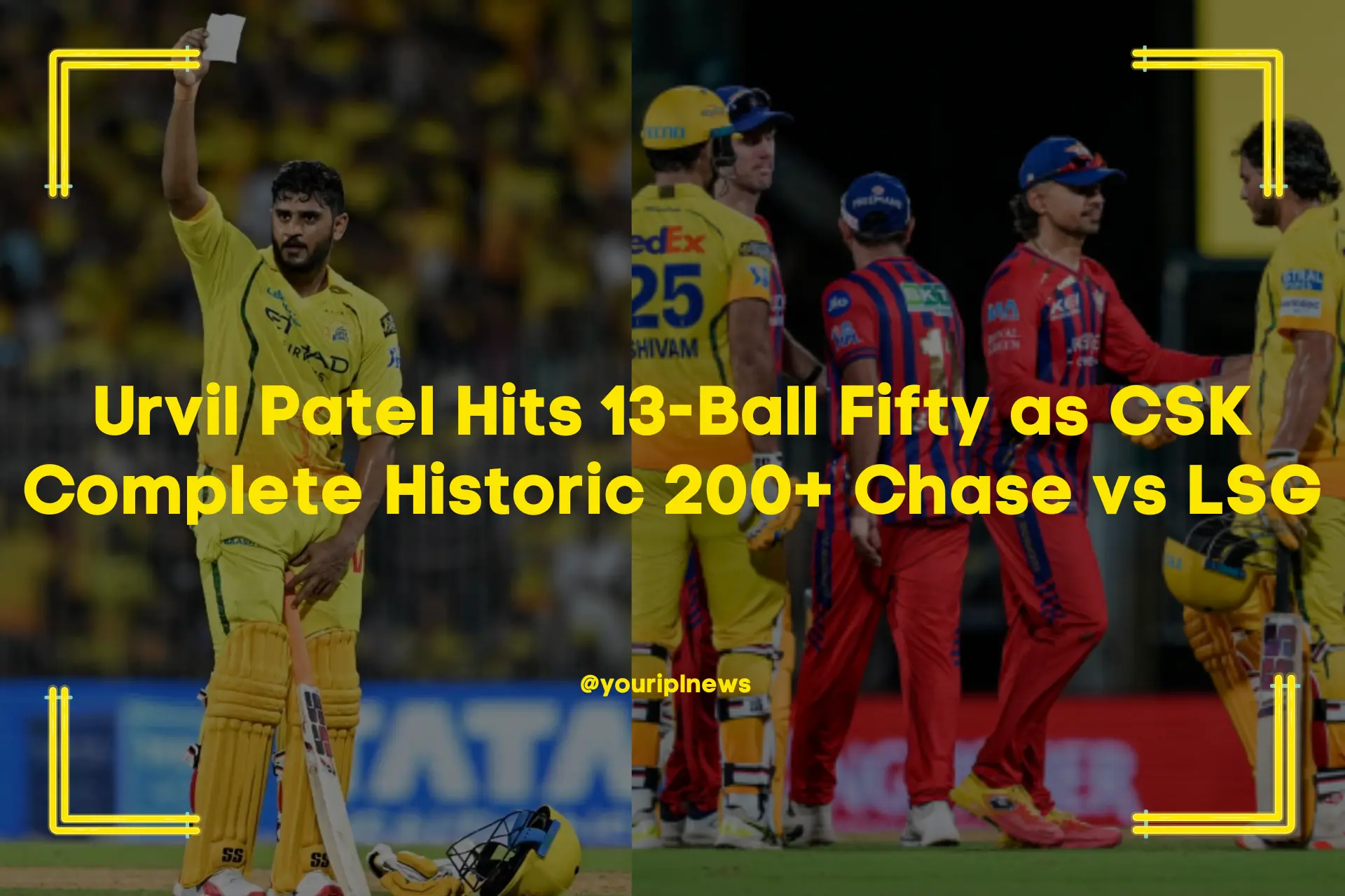 Urvil Patel Hits 13-Ball Fifty